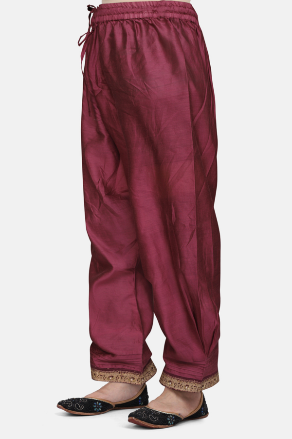 Hand Embroidered Palazzo (Free Size)