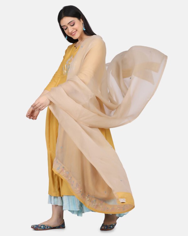 IMG_0146 Kurta With Hand Embroidered Yoke