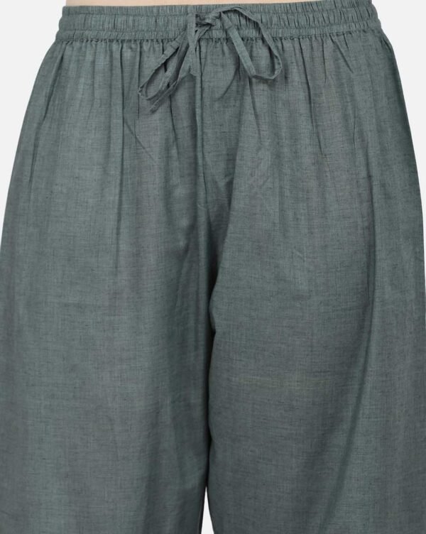 IMG_9936+8 Palazzo With Fagotting On Hems (Free Size)