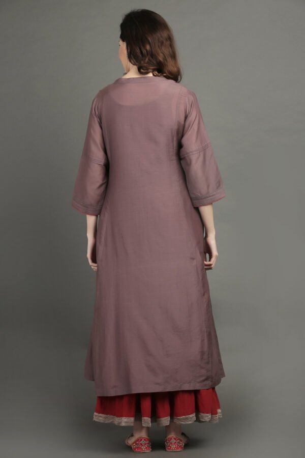 IMG_0950 Gold Tissue Border Crinkled Mul Skirt