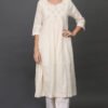 0G3A9435 COTTON JACQUARDHAND EMBROIDERED BOHEMIAN KURTA
