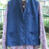Cotton shirt and handloom vest (set of 2)