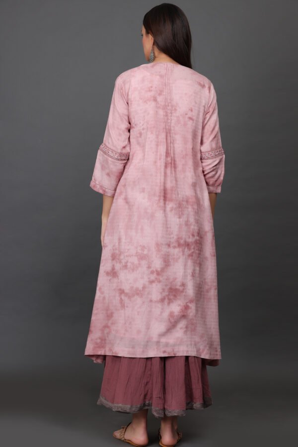 0G3A9389 COTTON CRINKLED TISSUE BORDER SKIRT