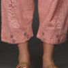 DELICATE AARI TARI, ZARDOZI HAND EMBROIDERED A LINE KURTA, PANTS & DUPATTA(SET of 3)